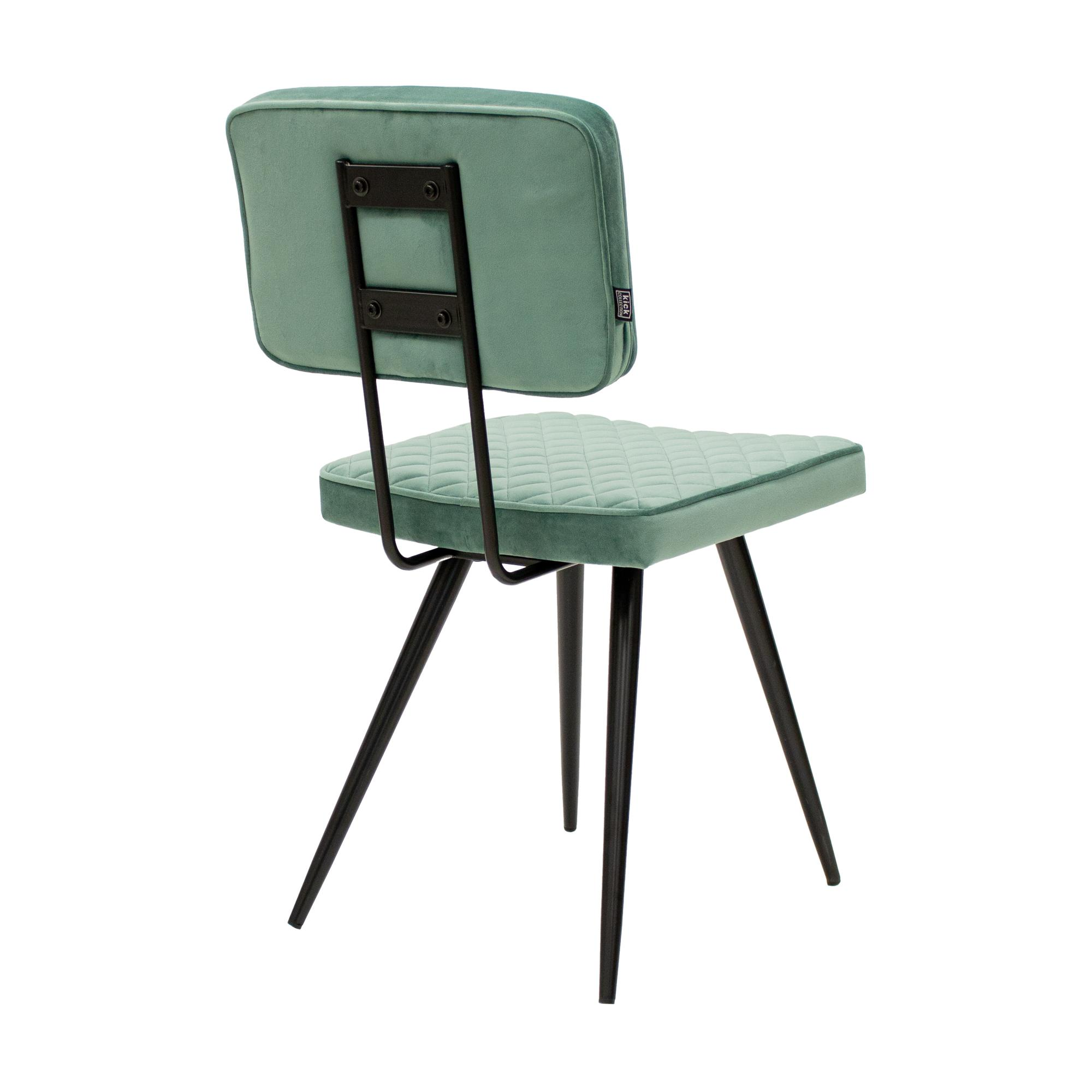 Kick eetkamerstoel Toby - mintgroen