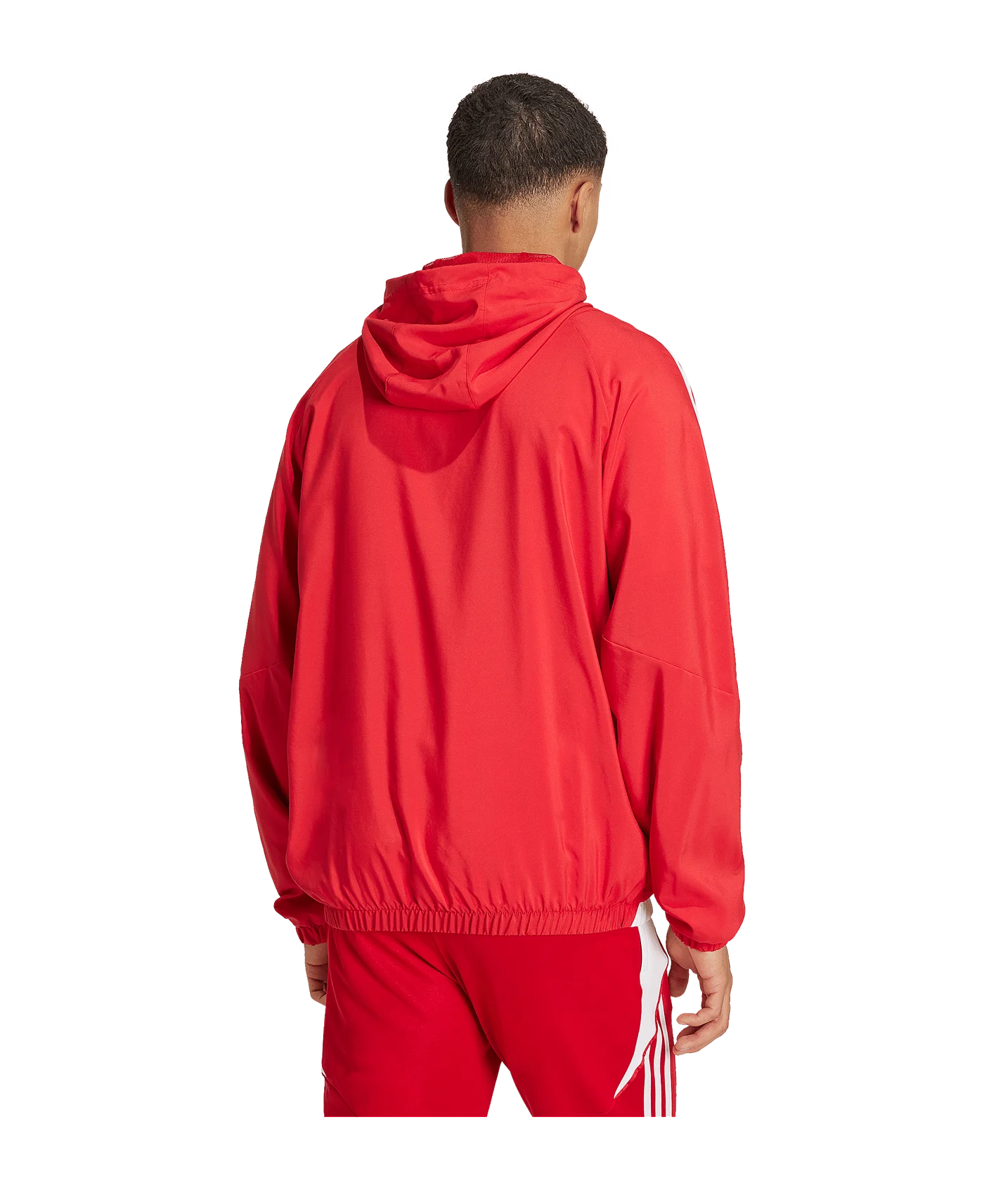 adidas Tiro 24 Windbreaker Rot Weiss