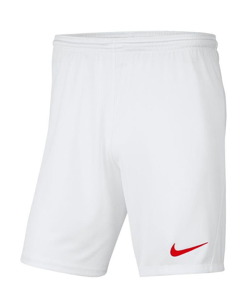 Short Nike Park III Blanc & Rouge pour enfant