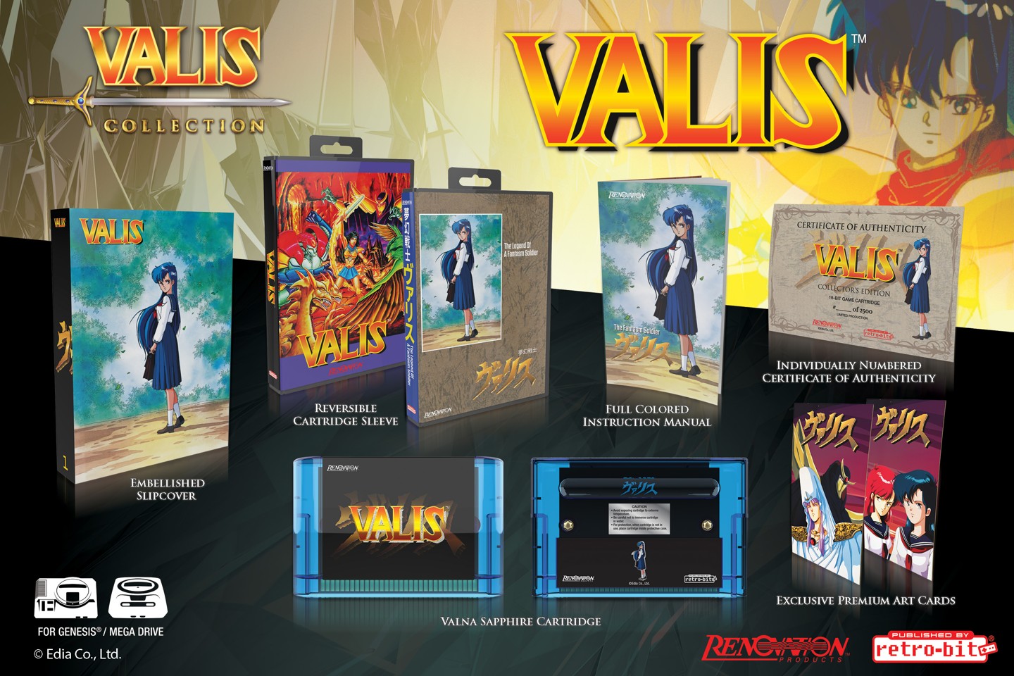 Valis: The Fantasm Soldier (Collector’s Edition)- Sega Mega Drive