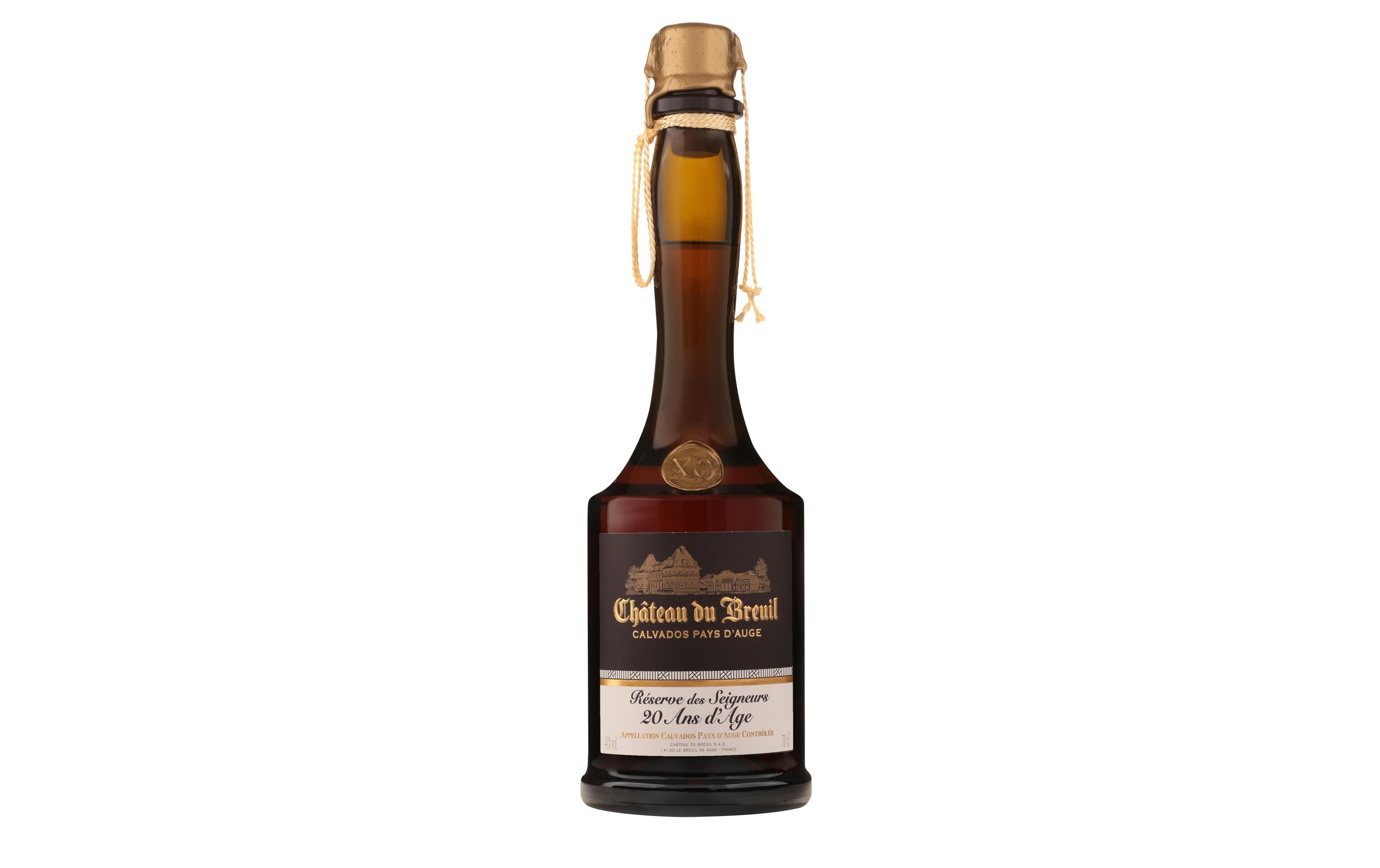 Calvados Rés.d.S. XO 20 ans 0.7 lBernsteinfarbener Apfelbranntwein aus Frankreich