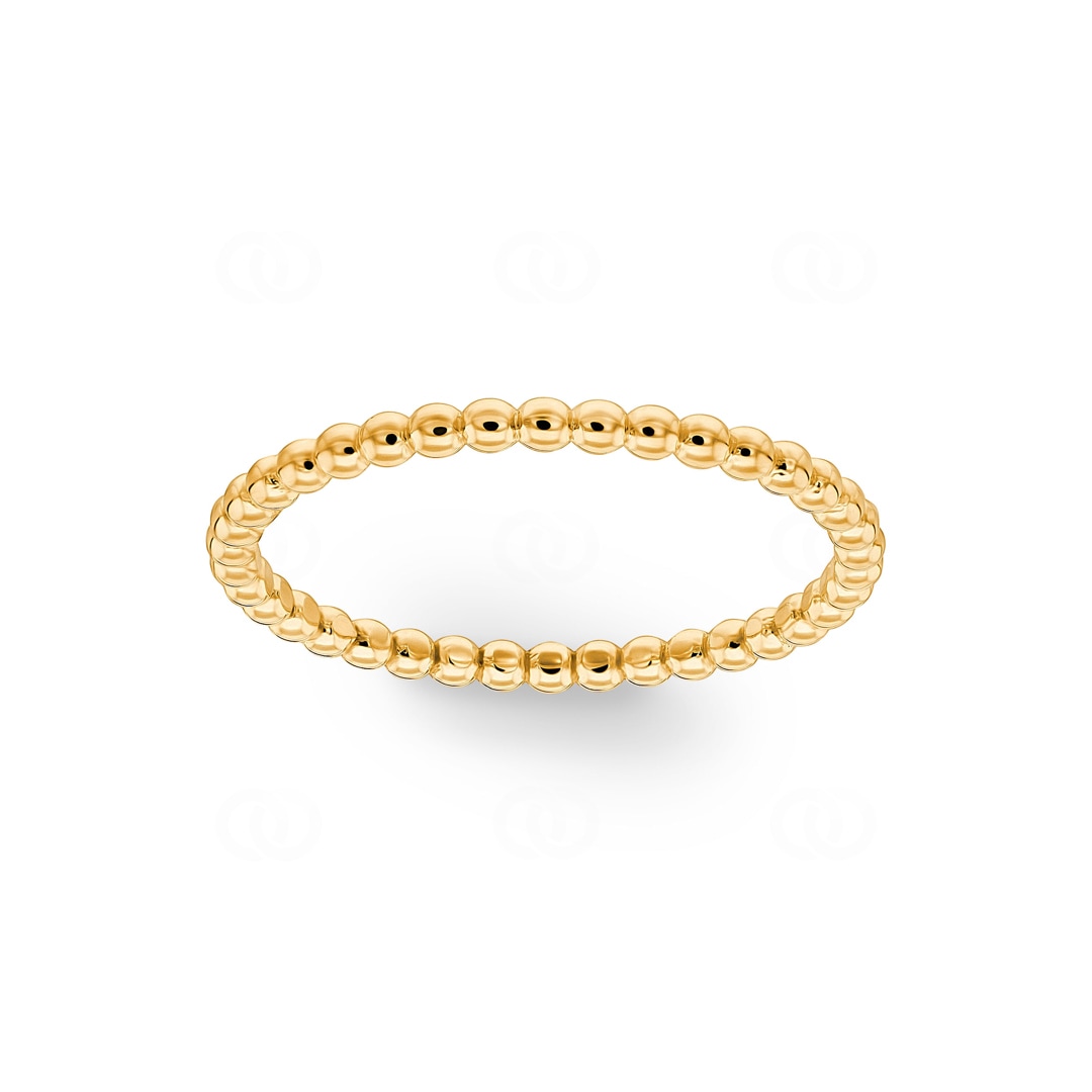 Kugelring 750/18 K Gelbgold