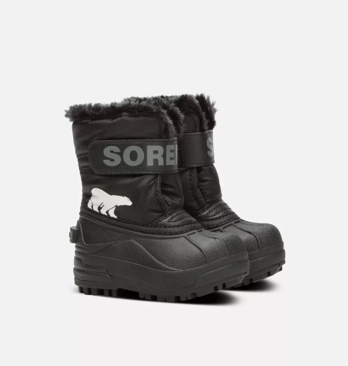 Sorel Toddler Snow Commander Boot Black/Charcoal