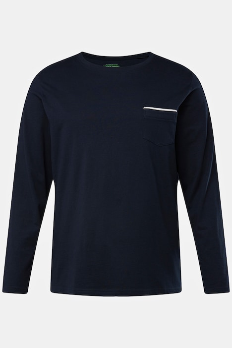 Schlafanzug, Homewear, OEKO-TEX, Langarmshirt, lange Hose, bis 8 XL, Tall