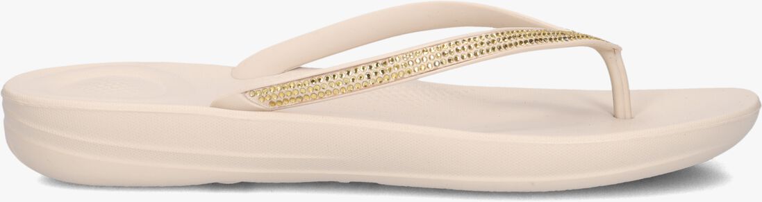 witte fitflop teenslippers iqushion sparkle