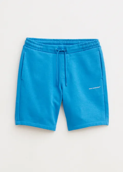 Korte broek met logo blauw (BLW)