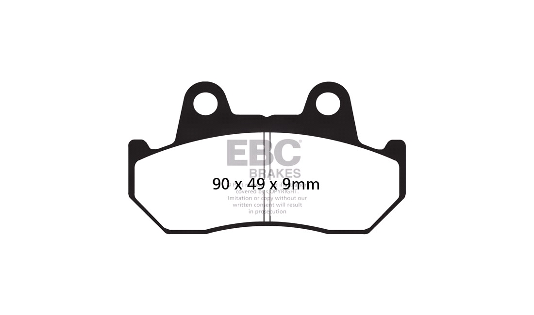 Bremseklodser for EBC, CB400NC 82<