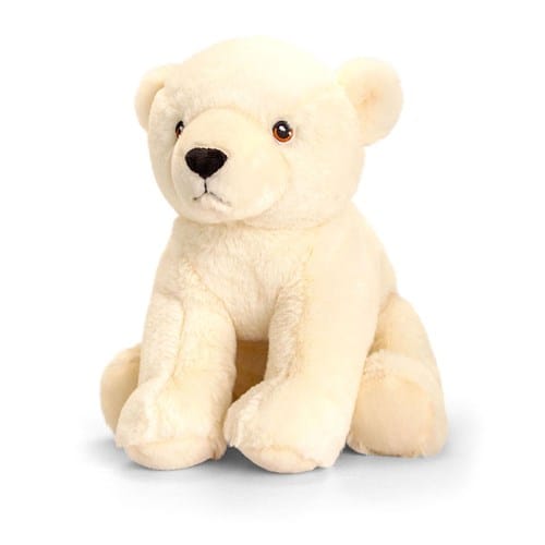 Peluche ours polaire 100% recyclée