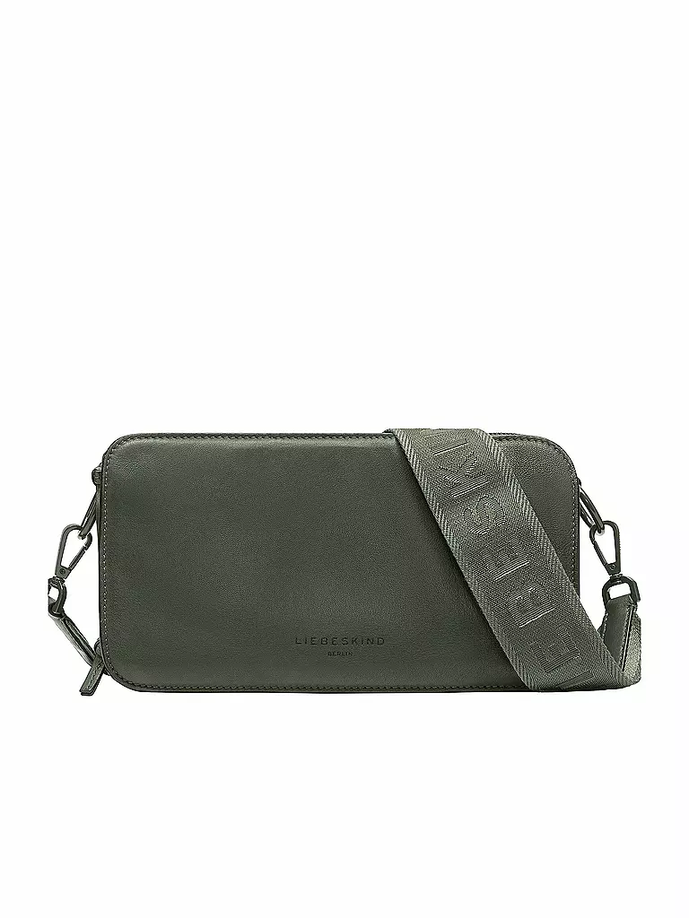 LIEBESKIND BERLIN Ledertasche - Umhängetasche CLARICE Medium dunkelgrün