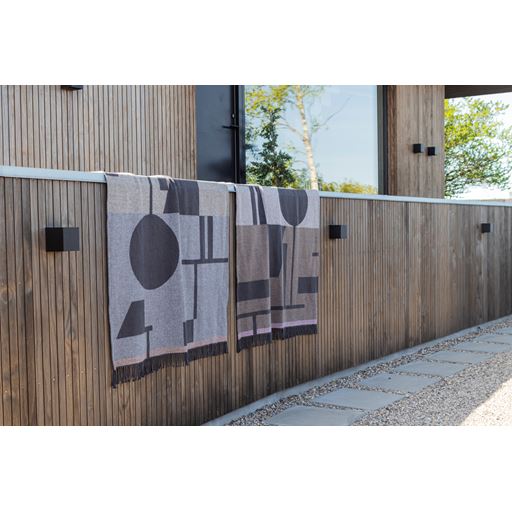 Mette Ditmer Bauhaus Plaid, Sand, 127x185 cm