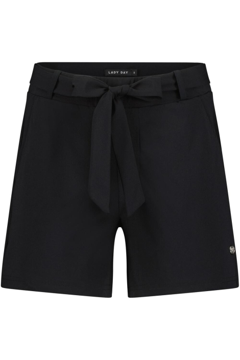 Lady Day zwarte dames korte broek