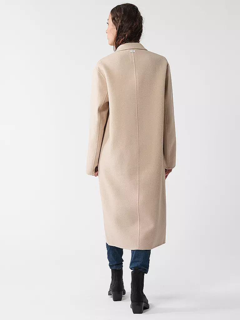 PENN&INK Wollmantel creme