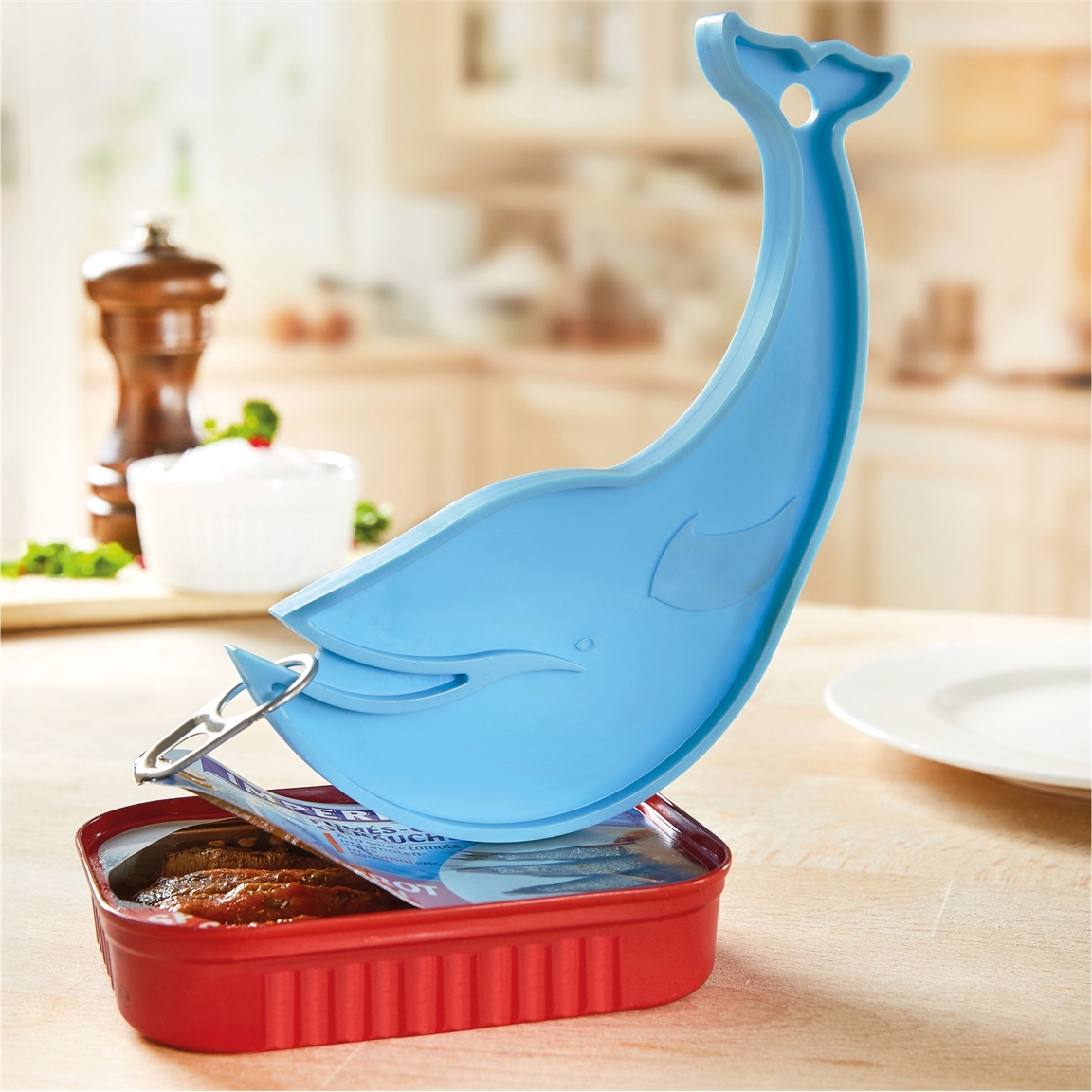 Baleine ouvre-boîtes/canettes