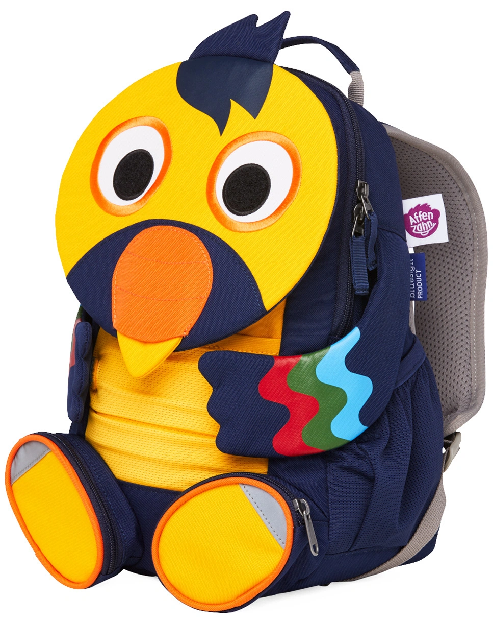 Kinderrucksack GROßER FREUND  TUKAN (20x31x12) in bunt
