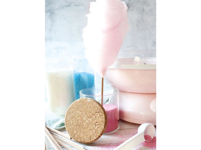 ScrapCooking Fertigmischung Zuckerwatte Bonbongeschmack Ros Rosa Zuckerwatte-Mix