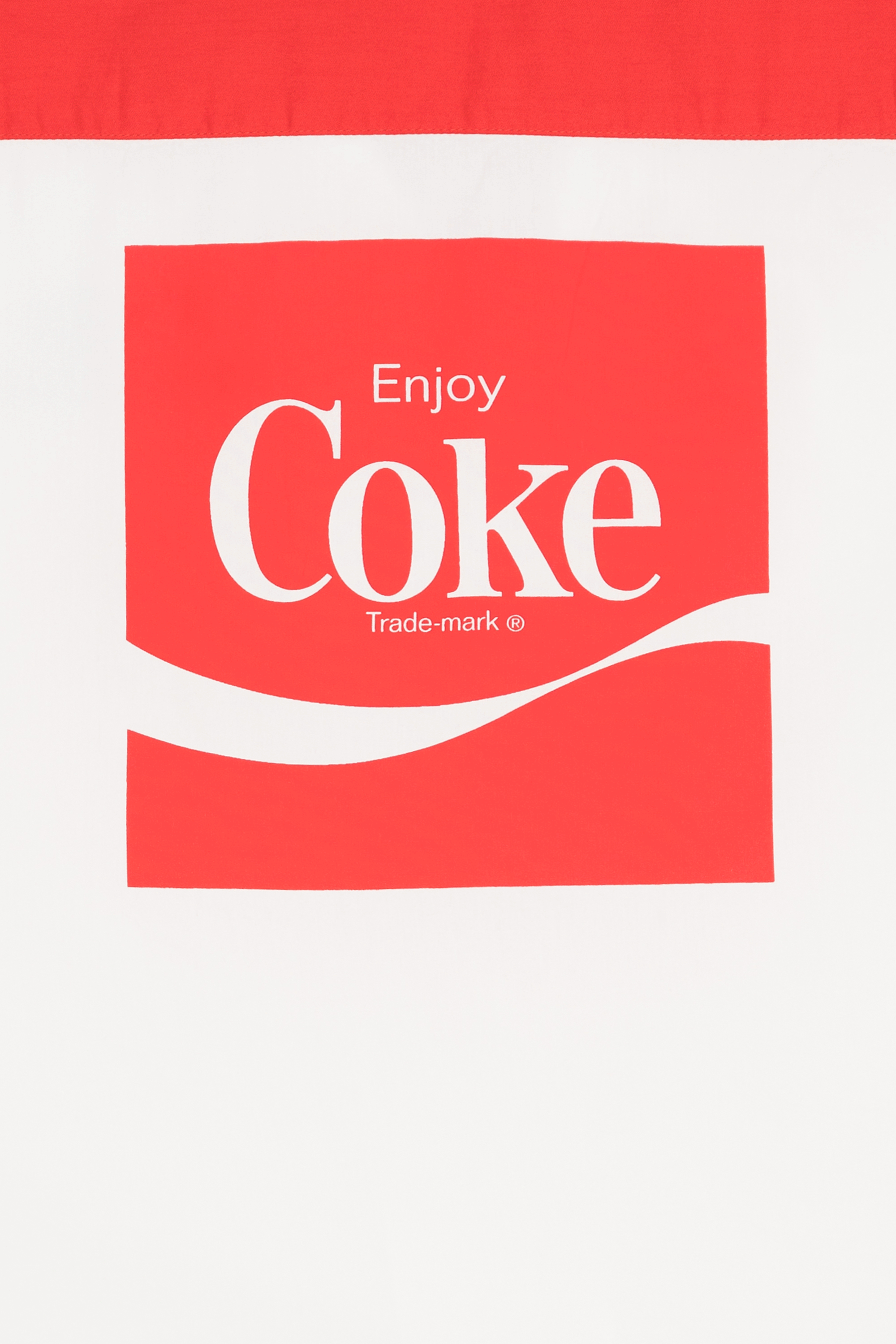 BRIXTON Chemise - brixton x COCA COLA BUNKER BLOC Rouge