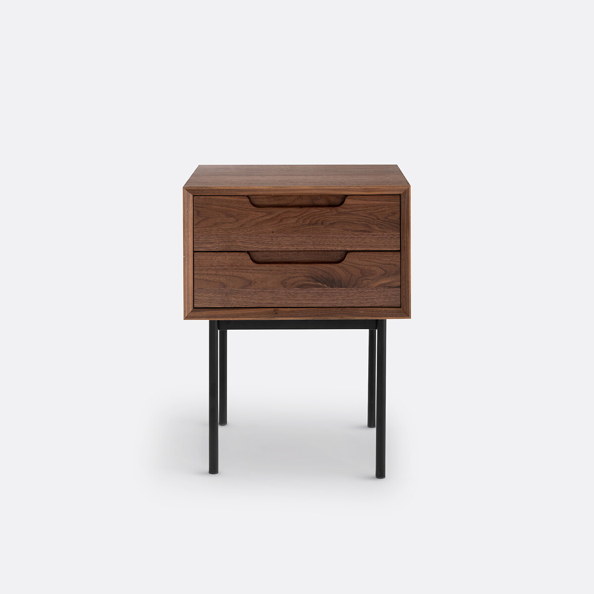 LA REDOUTE INTERIEURS<br>Mesa de cabeceira com 2 gavetas, Noyeto