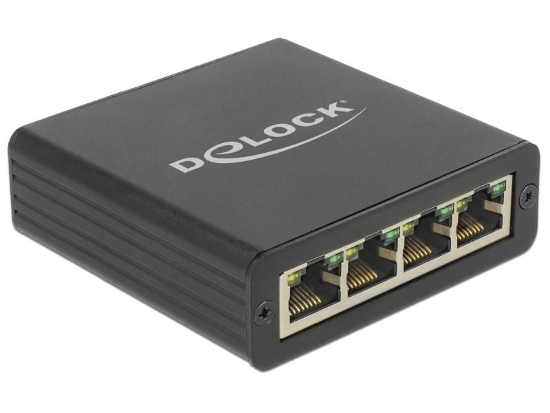 Delock Netzwerk-Adapter USB3.0 - 4x Gigabit LAN Delock Adapter USB 3.0 zu 4 x Gigabit LAN