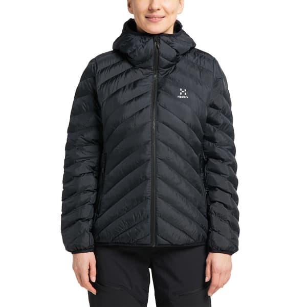 Doudoune ski HAGLÖFS SÄRNA MIMIC HOOD W TRUE BLACK
