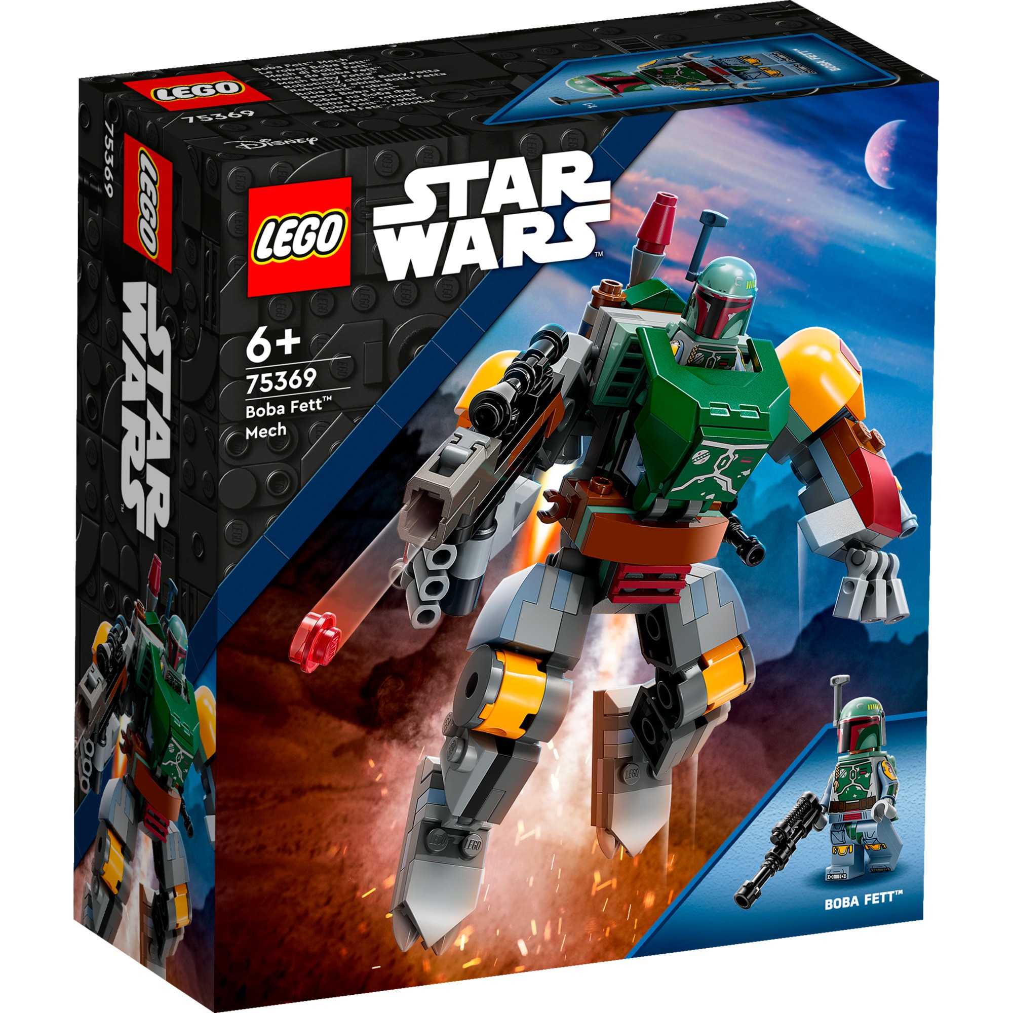 LEGO Konstruktionsspielzeug Star Wars Boba Fett Mech