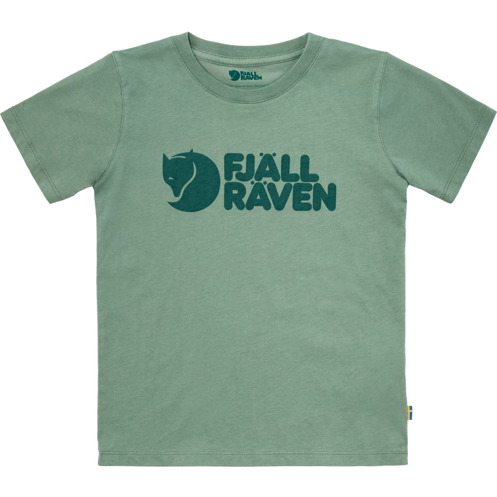 Køb Fjällräven Patina Green Kids Fjällräven Logo T-shirt