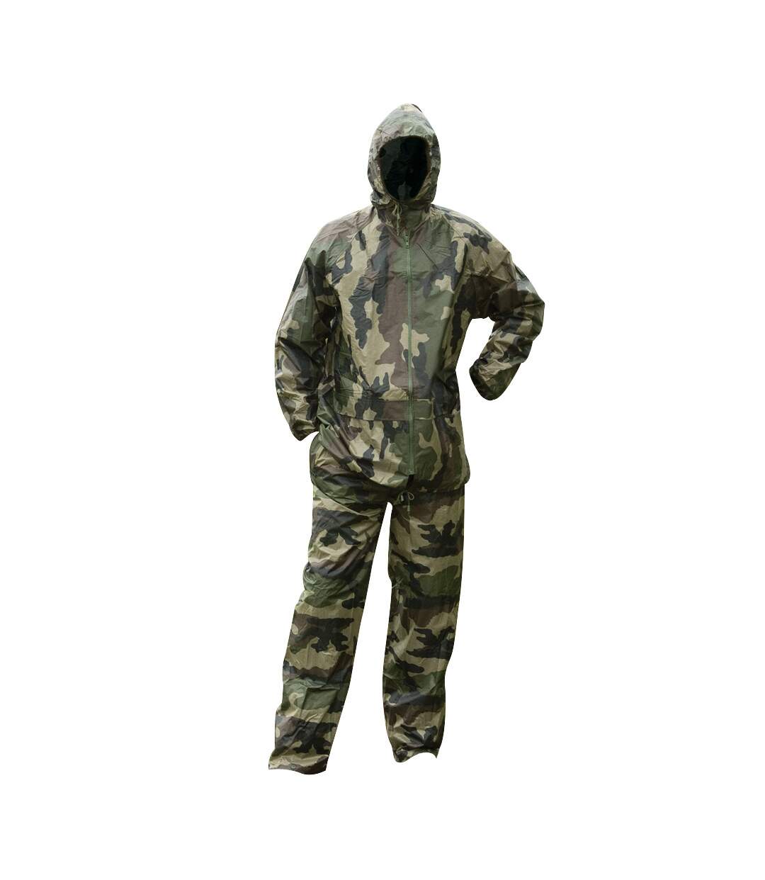 Ensemble anti-pluie camouflage militaire