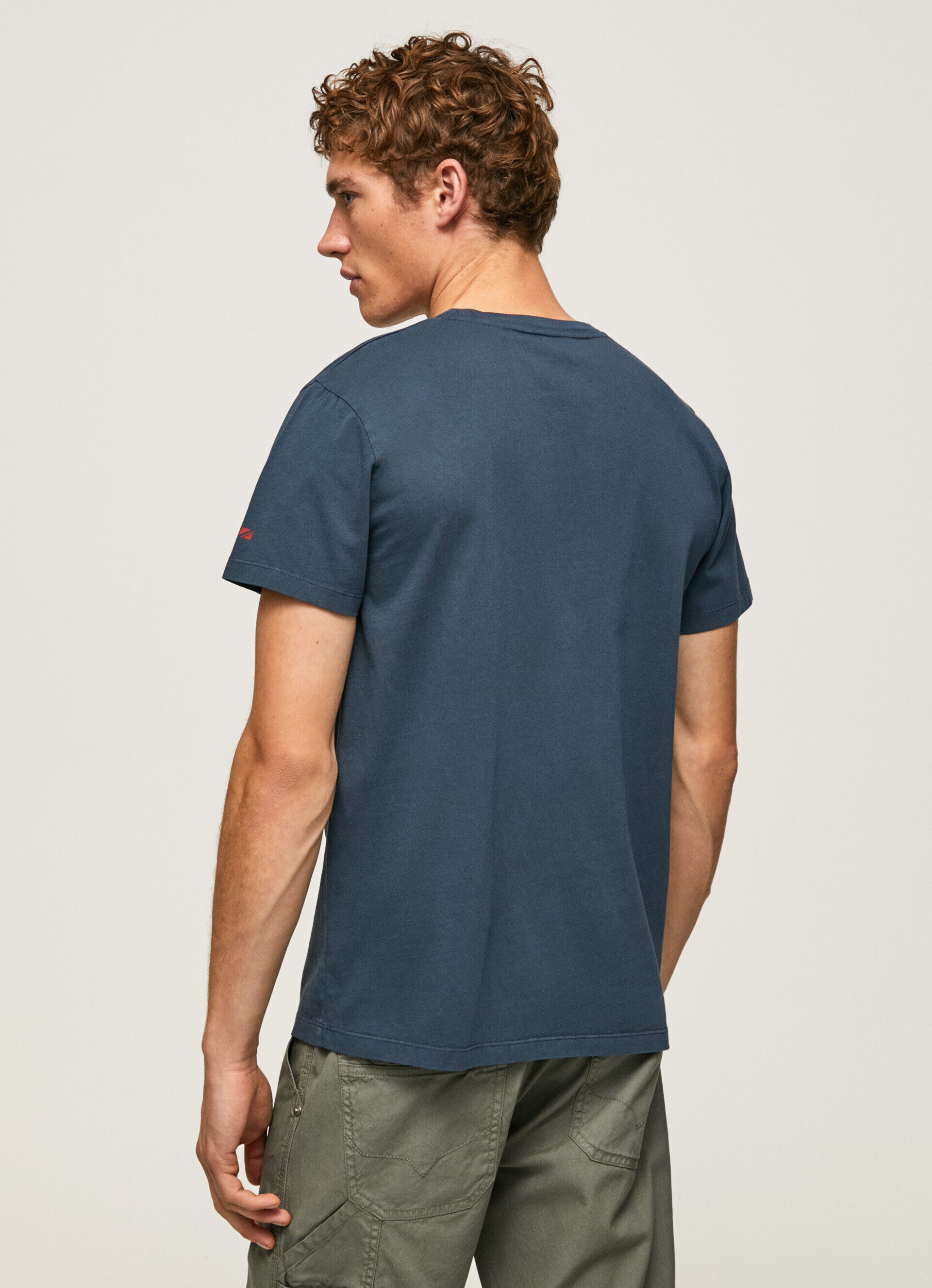 CAMISETA COM ESTAMPA FOTOGRÁFICA - Jarman Blue