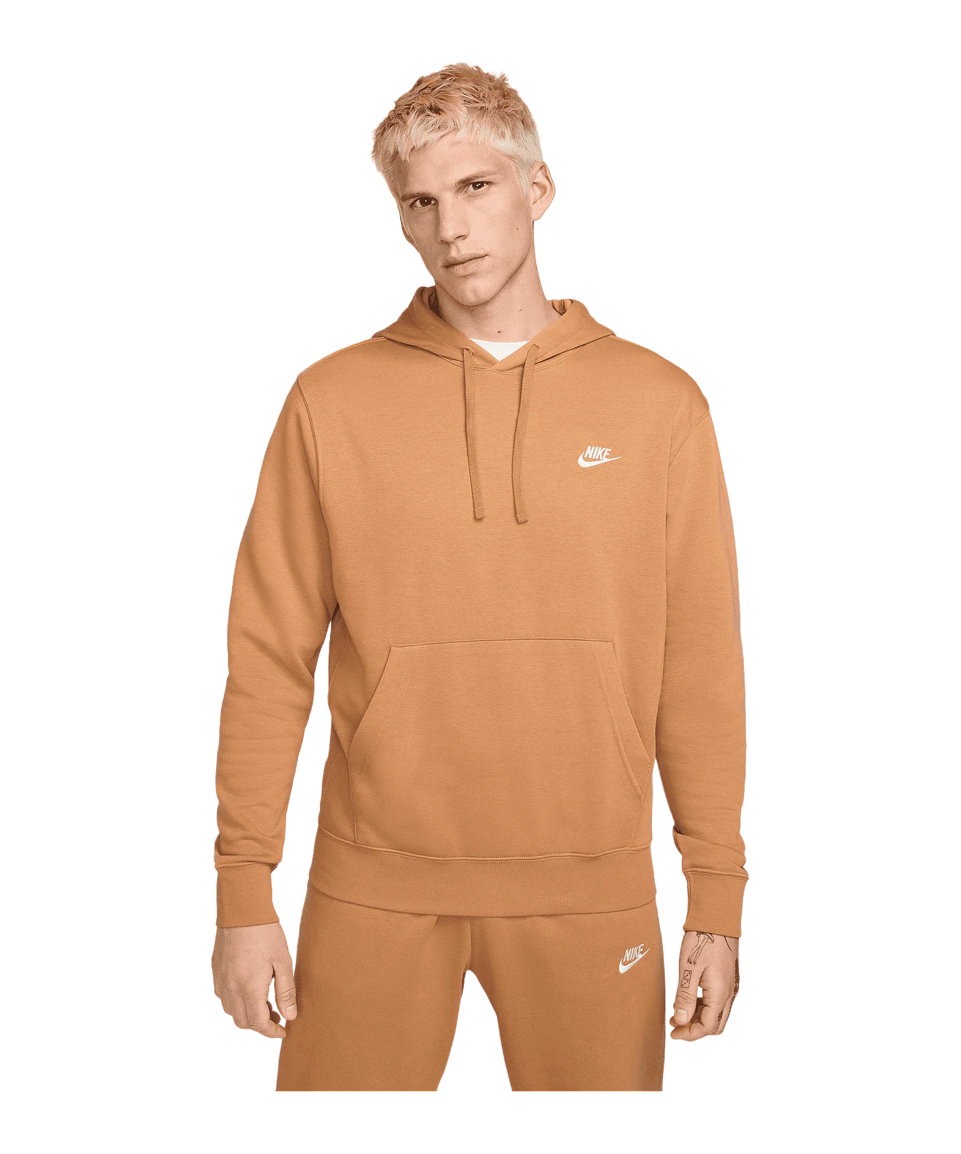 Nike Club Hoody Braun F224