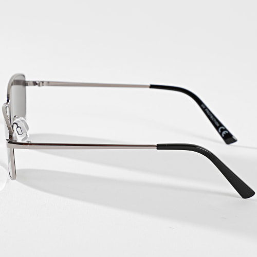 Lunettes De Soleil Acier Gris