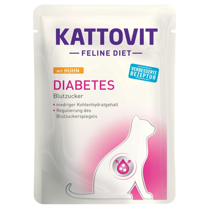 Kattovit Diabète / Poids, poulet
