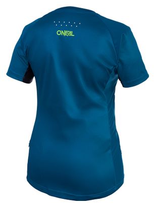 Maillot Manches Courtes Femme O'neal Soul Bleu