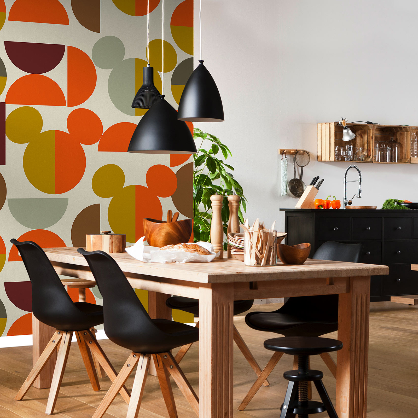 Vlies-Fototapete FINDING MICKEY MOUSE - 150x250 cm
