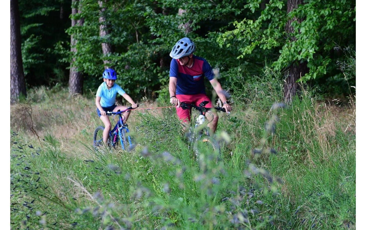 Fahrrad-Schleppleine Bike TaxiAbschleppseil für ein zweites Bike