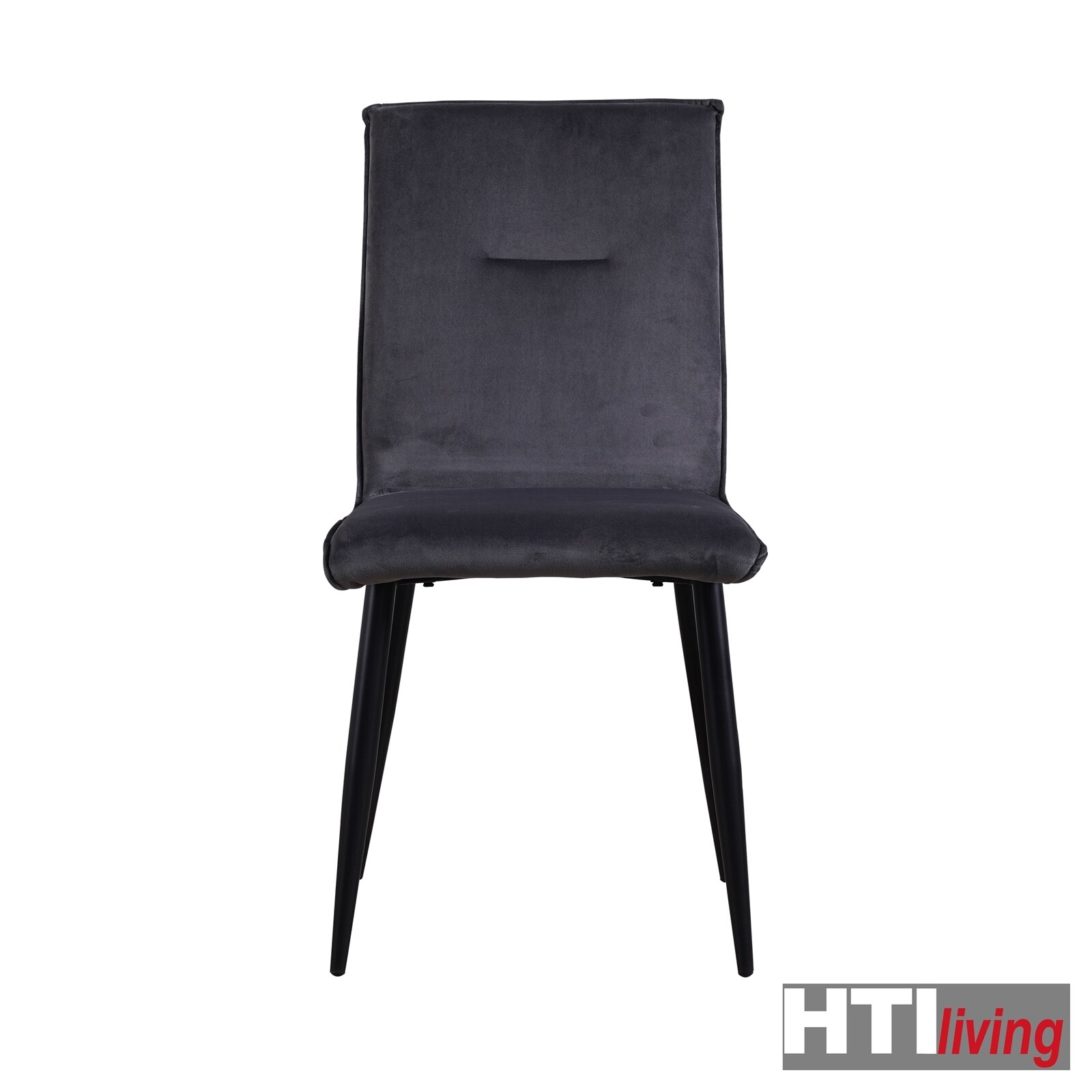 HTI-Living Stuhl Salinas Velvet Grau