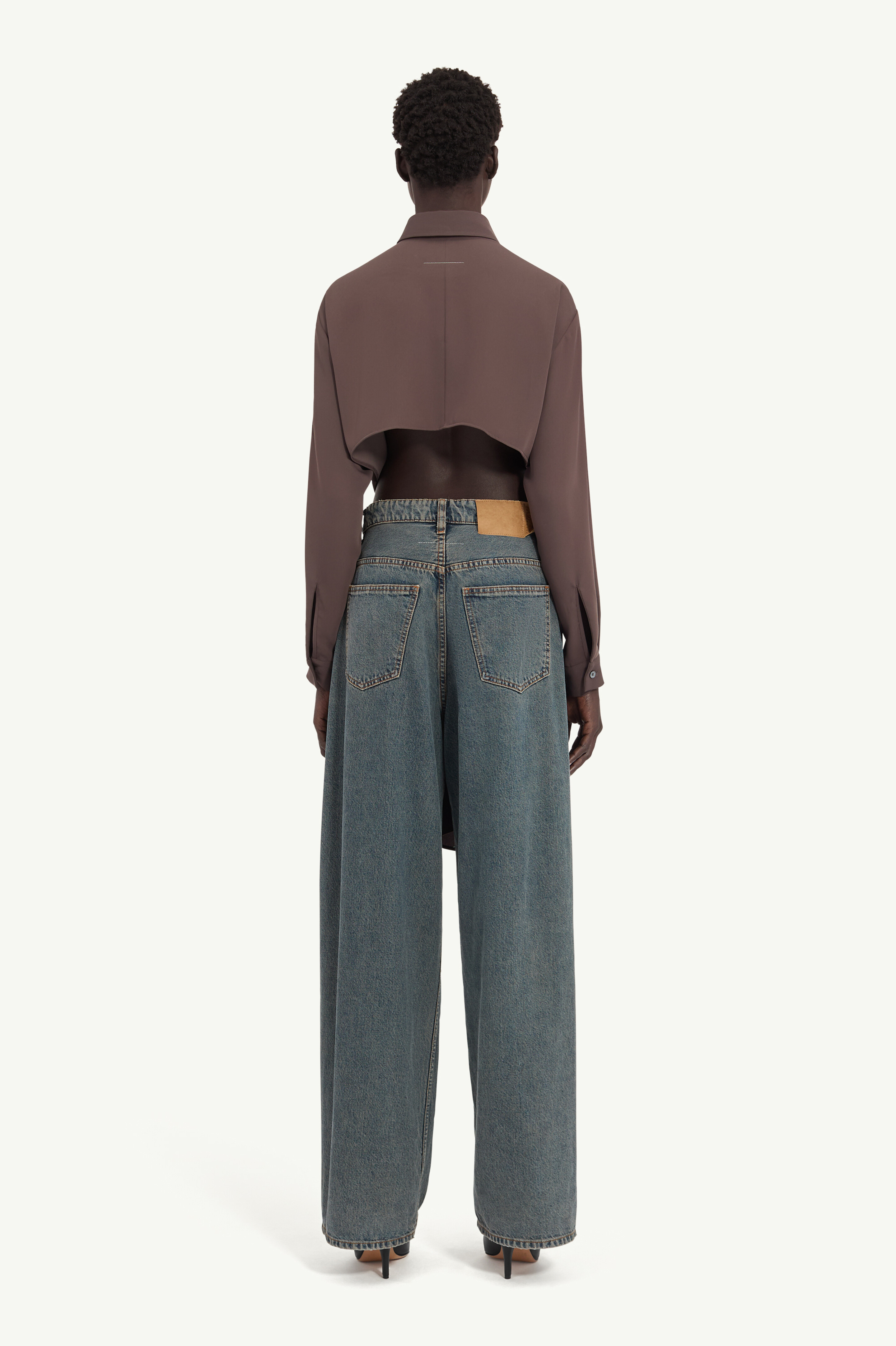 Jean ample confectionné pour femme | MM6
