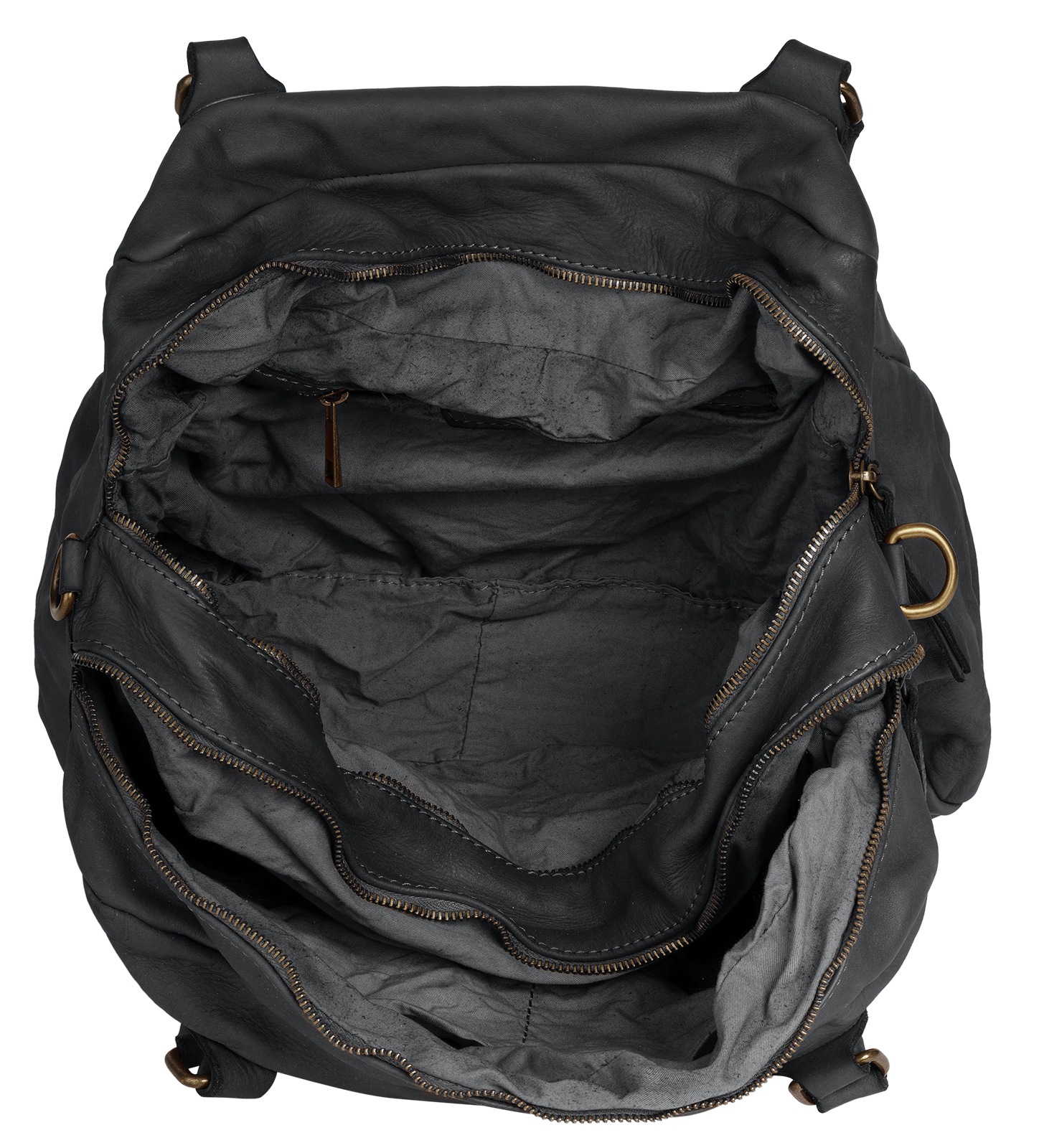 Samantha Look Shopper echt Leder, Made in Italy