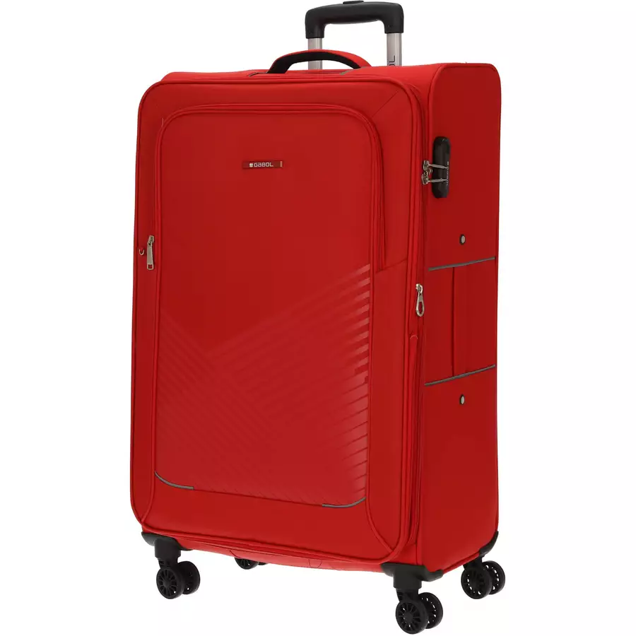 Gabol Lisboa - 4-Rollen-Trolley 77 cm L red