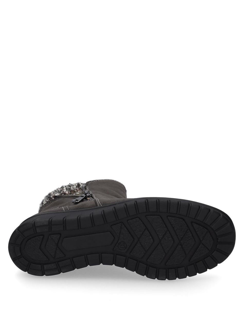 Stiefelette Calais 90, graphit-comb