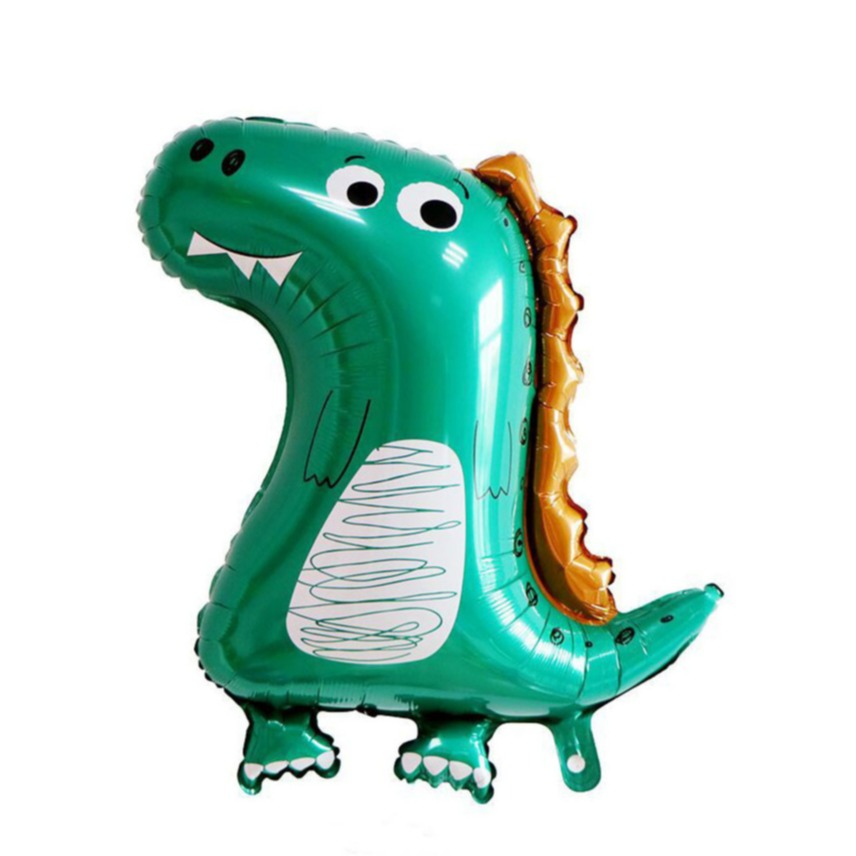 (62x69cm) Kinder Geburtstags Party Ballon Folien Luftballon - Dinosaurier