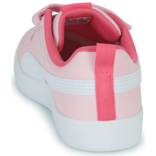 Puma - COURTFLEX V2 V PS - Rose / Blanc