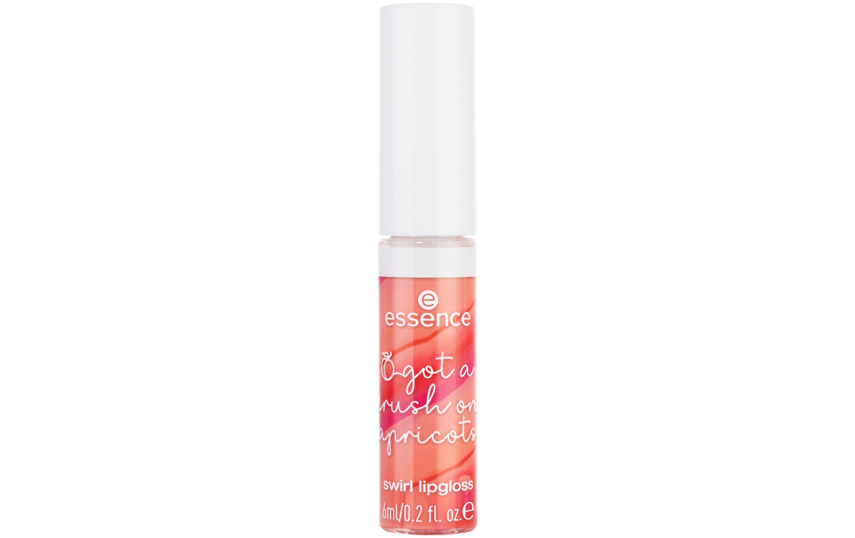 Lip Gloss Swirl Lipgloss 01 Apricotely In Love3-in-1-Lipgloss mit einzigartigen Texturen im Swirl-Design