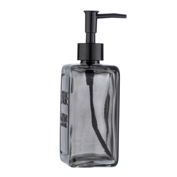 Wenko Pure Soap zeepdispenser glas grijs