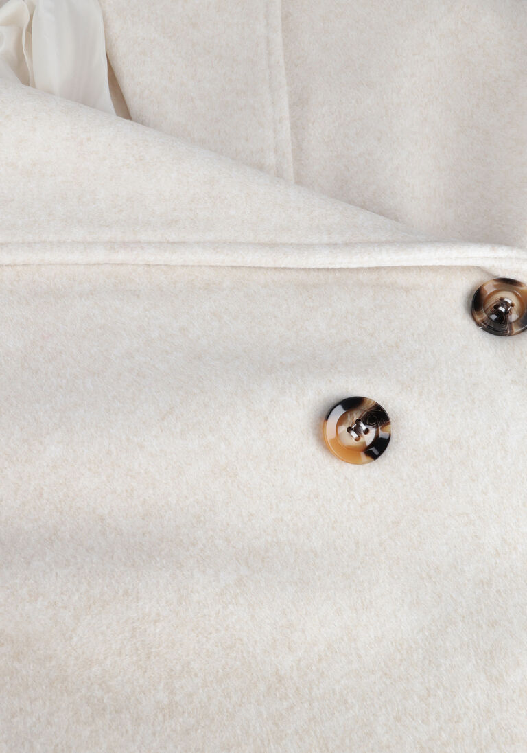 YDENCE lichtgrijze ydence mantel coat georgia