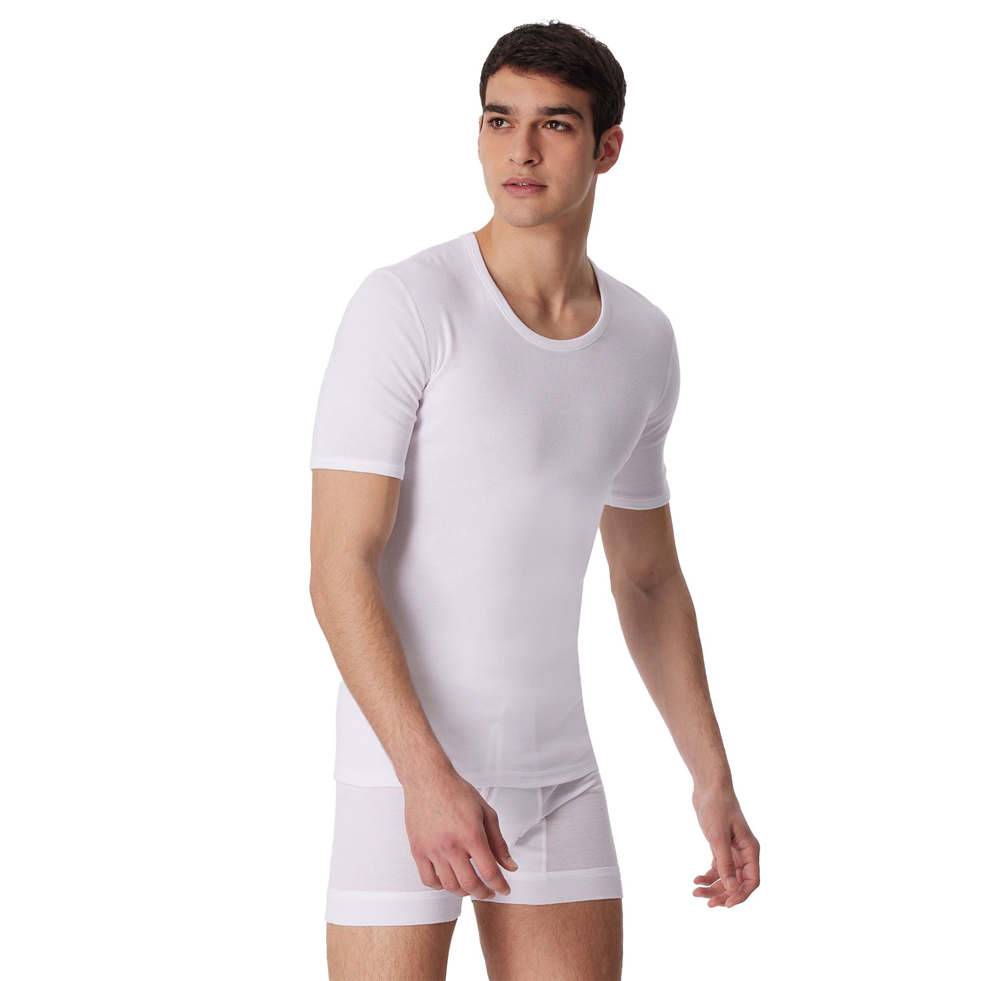Herren T-Shirt Weiß