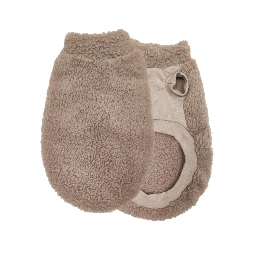 Moletom bege para cachorro Outech Sherpa