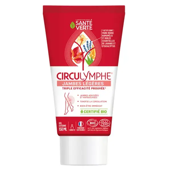 Santé Verte Circulymphe Gel Pernas Leves 150ml