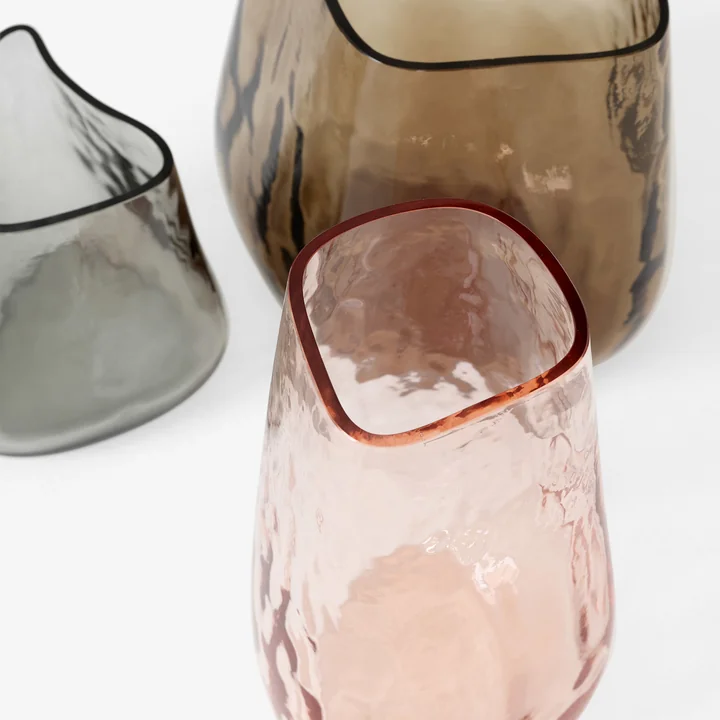 &Tradition - Collect SC67 Glas Vase, H 23 cm, forest