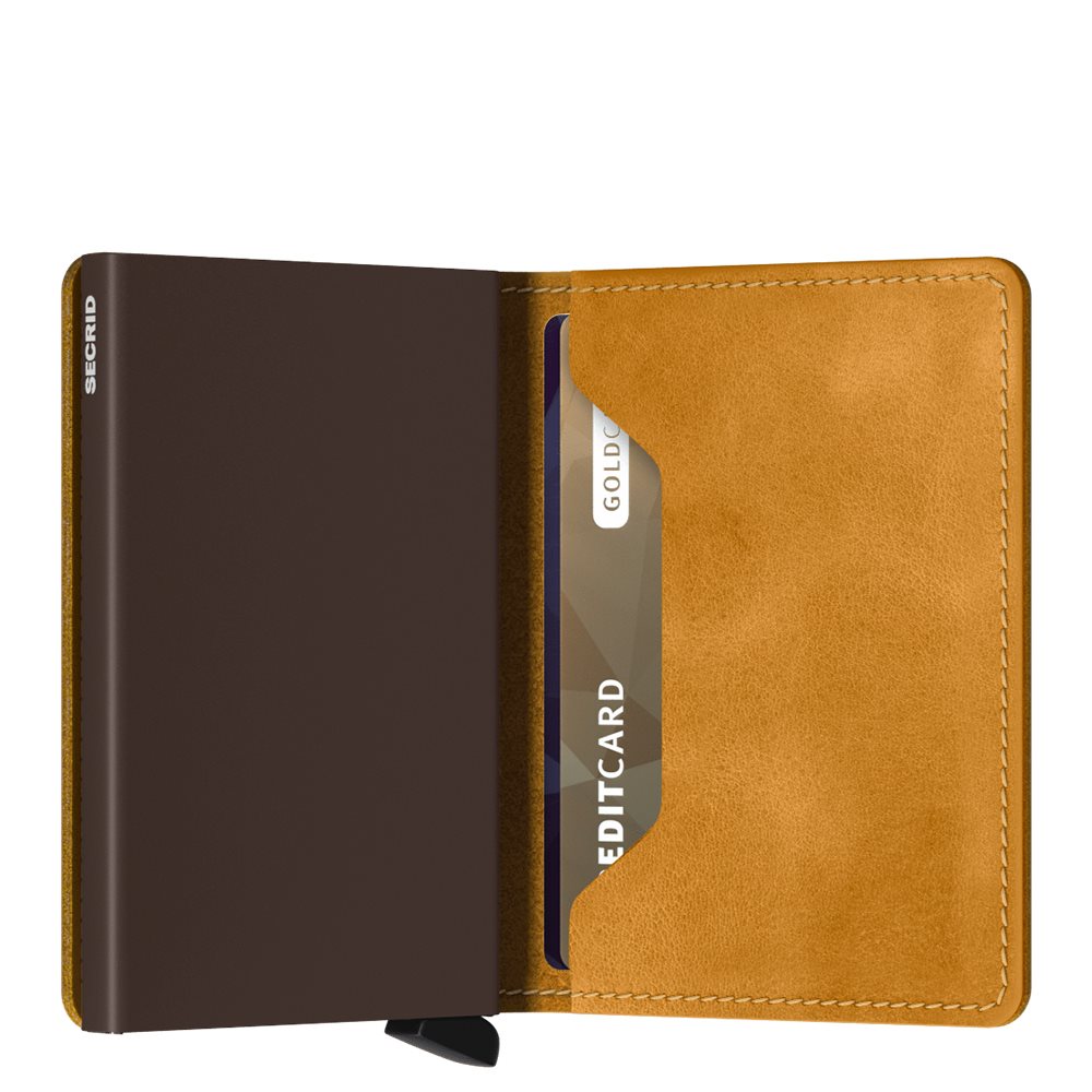 Secrid Slimwallet Portemonnee Vintage ochre
