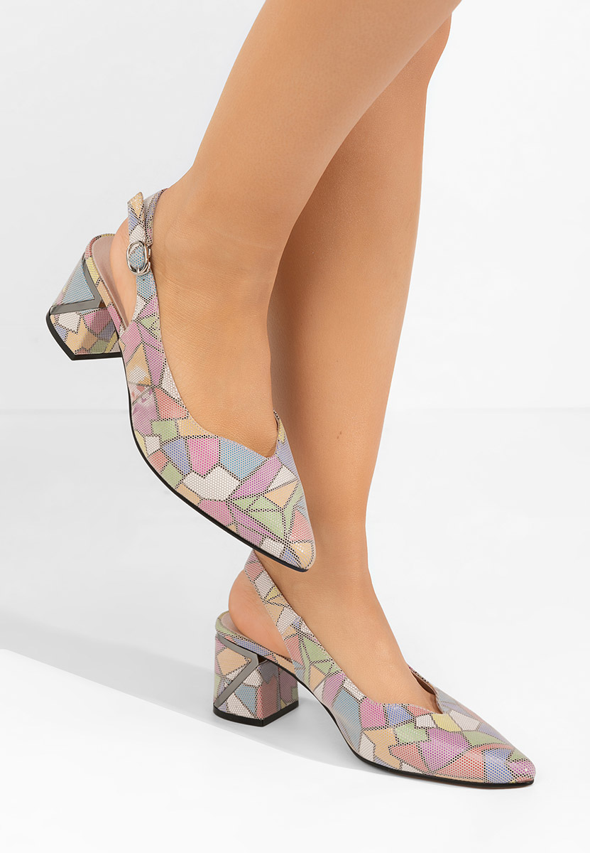 Chaussures slingback multicolores Kyanna