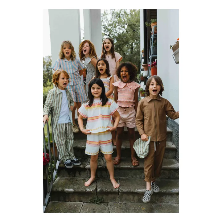 A Monday in Copenhagen Short Claudia Pineapple | Blanc